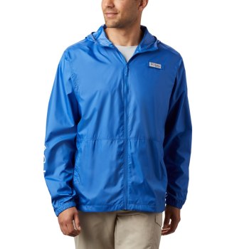 Columbia Jas Heren, PFG Three Streams Windbreaker Blauw, 74GNEFSLP